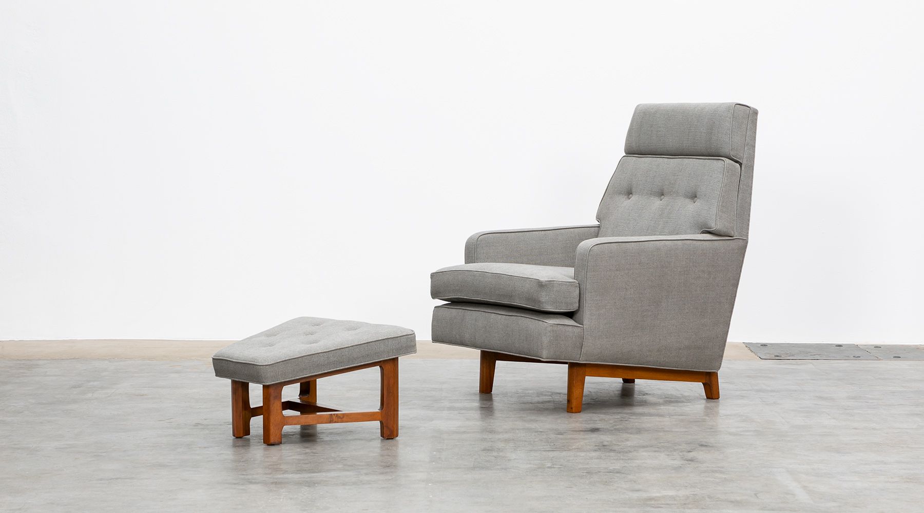 Lounge Chair with Ottoman