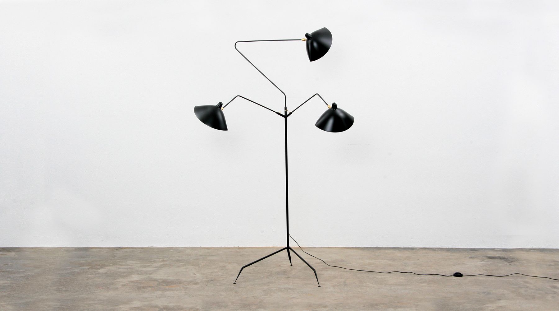 floor lamp 3-arm 