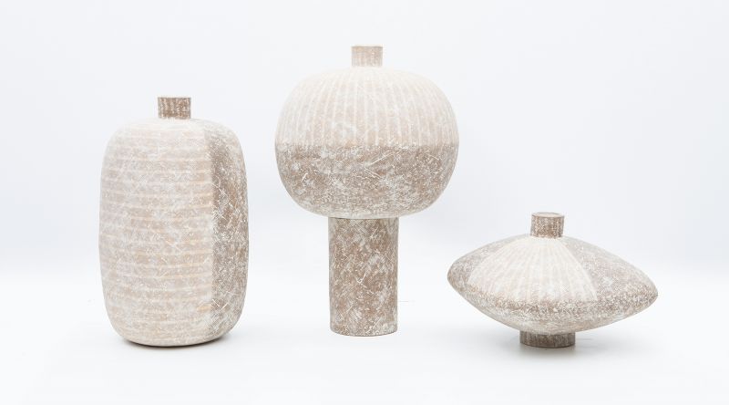 Set of vases (3) - Claude Conover