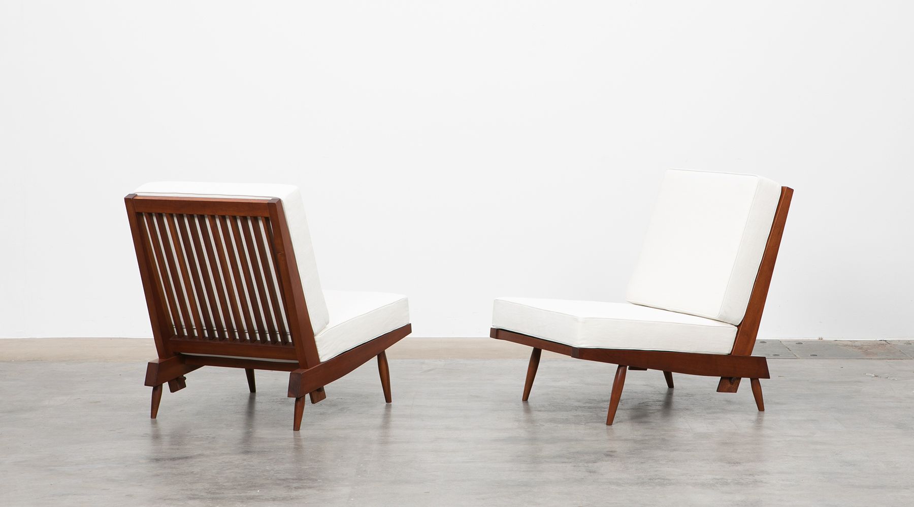 lounge chairs (2) (b) by Nakashima Frank Landau